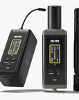 UHF Wireless Guitar System with Antenna,260FT Range,32 Channels,Dual Volume Control,Rechargeable Audio XLR Wireless Guitar Transmitter Receiver for Guitar Bass Electric Instruments, F40