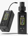 UHF Wireless in Ear Monitor System, 260 FT Range, Low Latency IEM System with 26 Channels, Dual Volume Control, Auto Pairing, Beltpack Transmitter & Receiver for Musicians, Band Rehearsal, F10